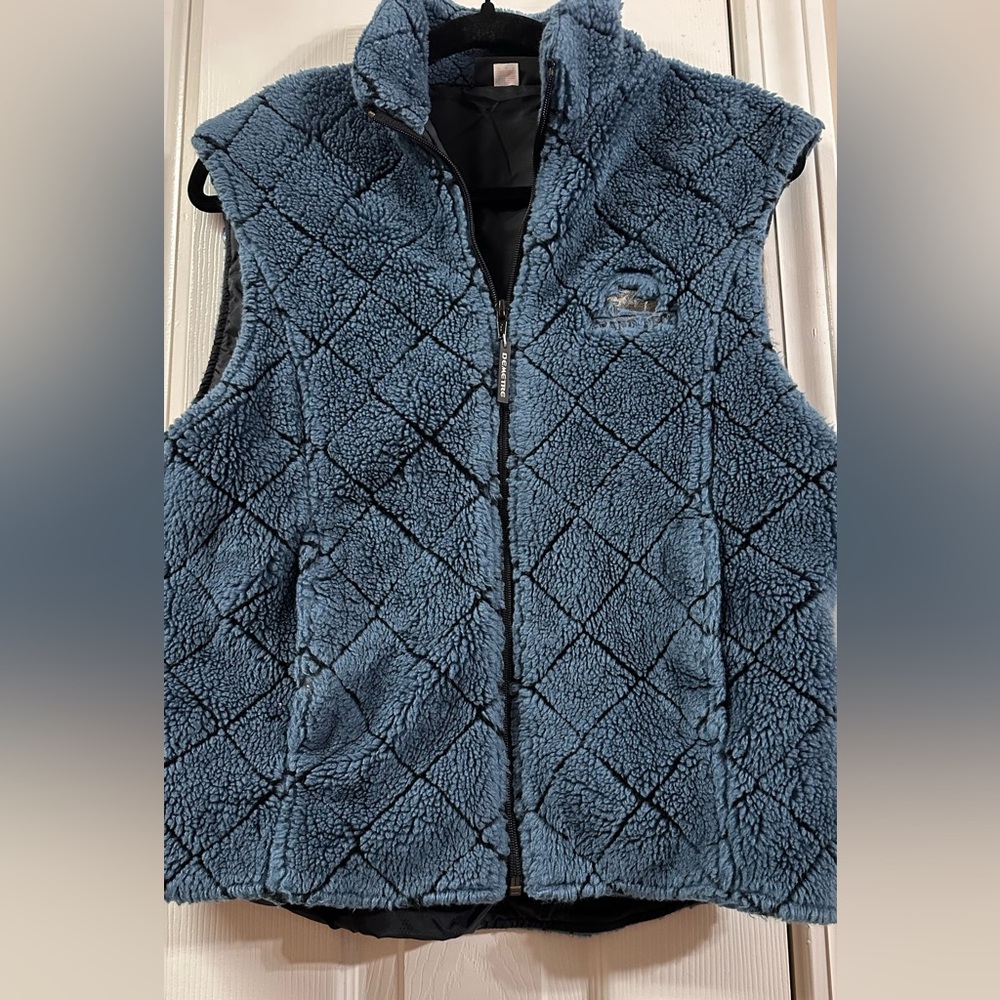 Demeter Blue Quilted Fleece Vest (mix5)